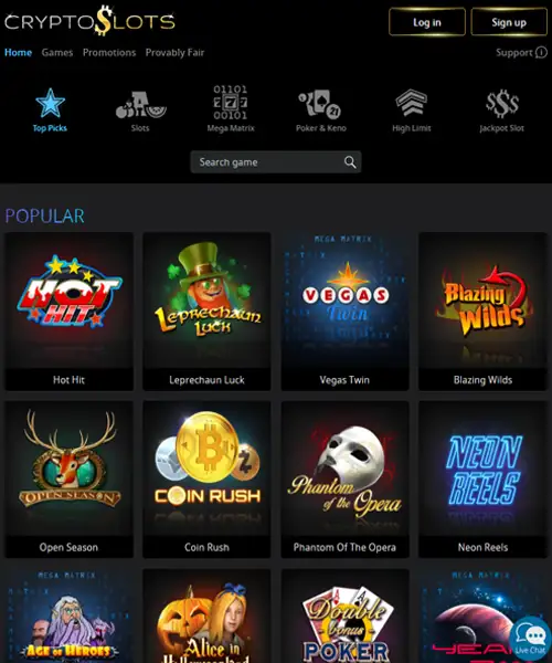 Crypto Slots