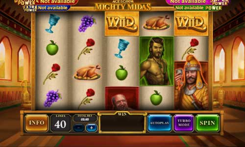Age of the Gods Mighty Midas base game review