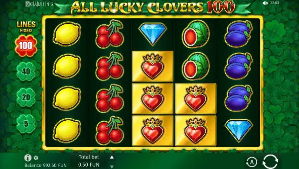 All Lucky Clovers base game review All Lucky Clovers base game review