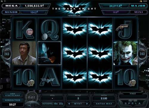 The Dark Knight slot free play demo