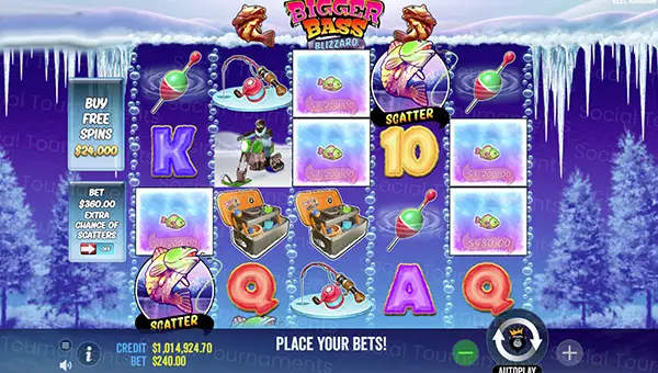 Bigger Bass Blizzard Christmas Catch base game review Bigger Bass Blizzard Christmas Catch base game review