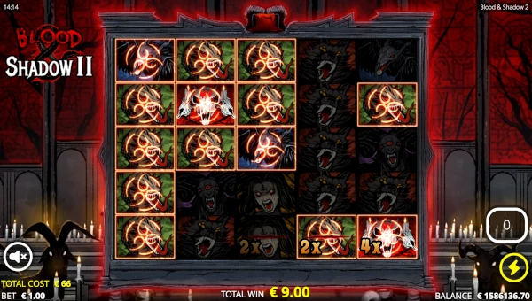 Blood and Shadow 2 free spins