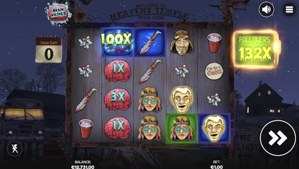 Brainwashed free spins