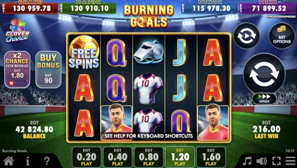 Burning Goals base game review