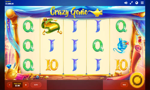 Crazy Genie slot free play demo