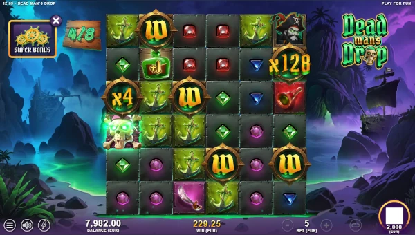 Dead Mans Drop free spins