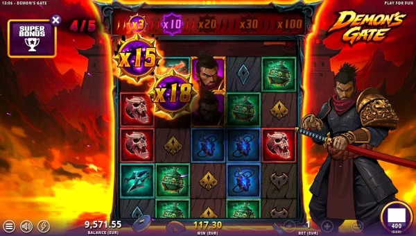 Demons Gate free spins