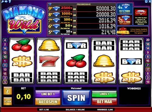 Diamond Wild slot free play demo