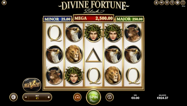 Divine Fortune Black base game review Divine Fortune Black base game review