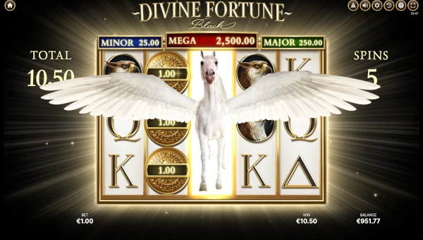 Divine Fortune Black free spins Divine Fortune Black free spins