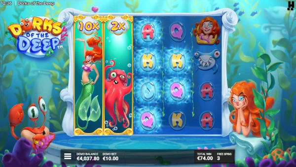 Dorks of the Deep free spins