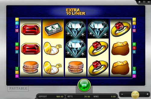 Extra 10 Liner slot free play demo