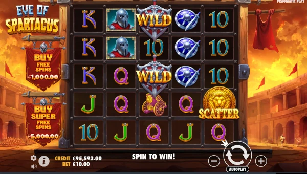 Eye of Spartacus base game review Eye of Spartacus base game review