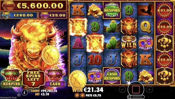 Fire Stampede Ultimate free spins