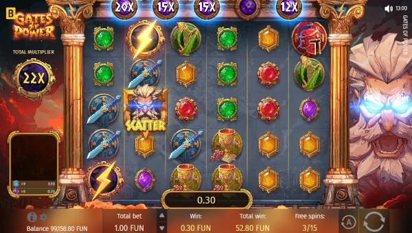 Gates of Power free spins