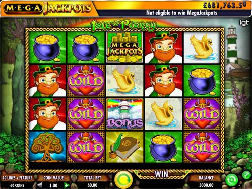 Isle o Plenty slot free play demo is not available.