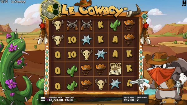 Le Cowboy free spins Le Cowboy free spins