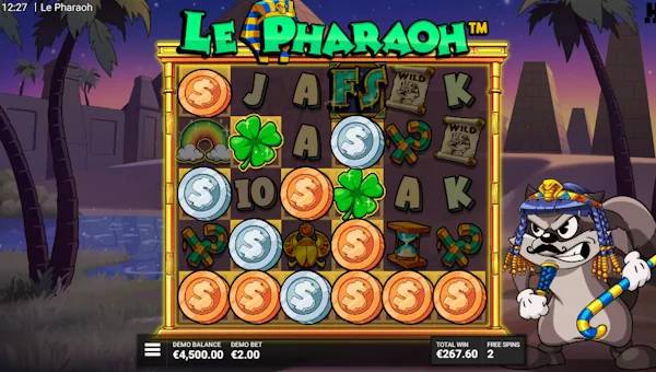 Le Pharaoh free spins