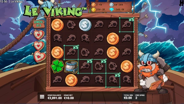 Le Viking free spins