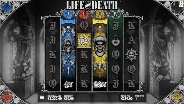 Life and Death free spins