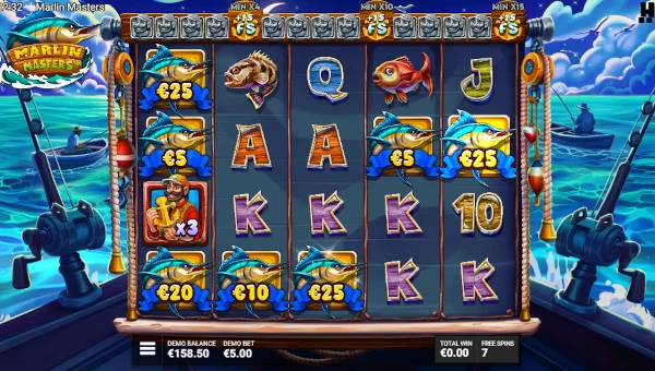 Marlin Masters free spins