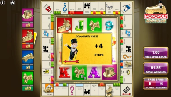 Monopoly Rush Hour free spins