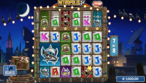 Nitropolis TV free spins