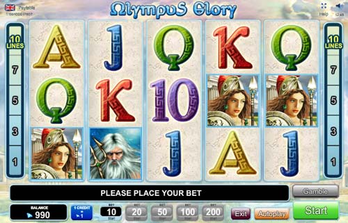 Olympus Glory slot free play demo