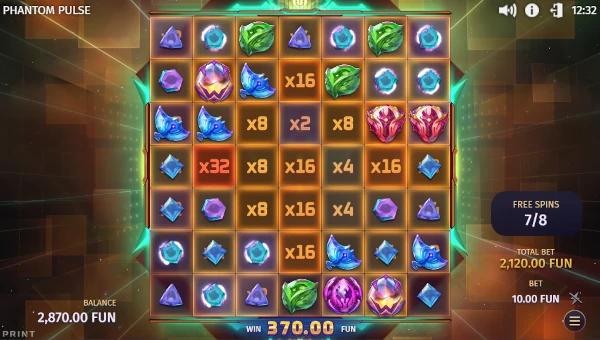 Phantom Pulse free spins