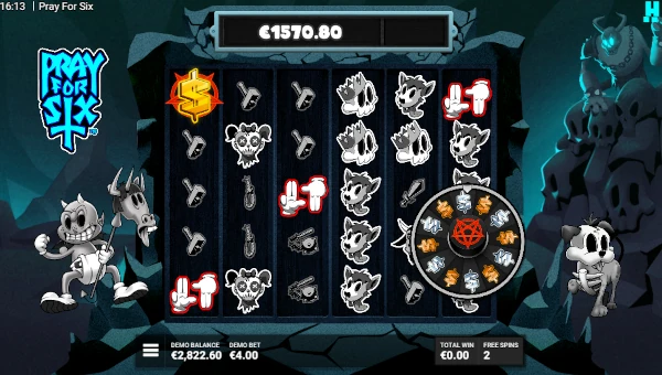 Pray for Six free spins