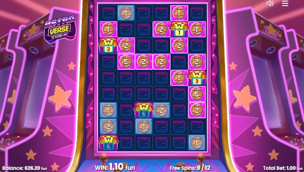 Retroverse free spins