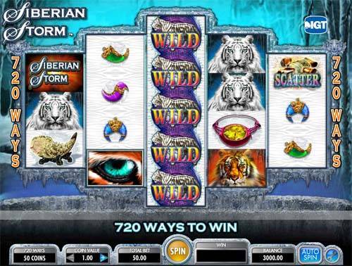 Siberian Storm slot free play demo