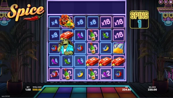 Spice free spins