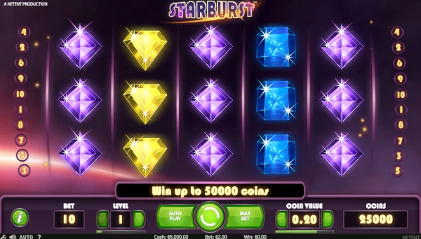 Starburst base game review Starburst base game review