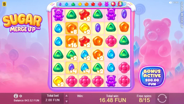 Sugar Merge Up free spins