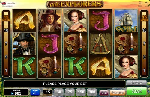 The Explorers slot free play demo