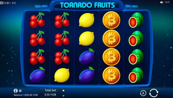 Tornado Fruits base game review Tornado Fruits base game review