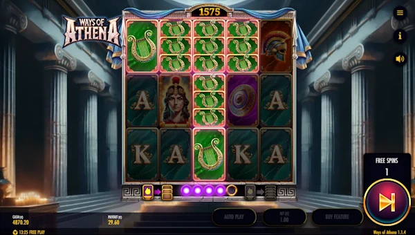 Ways of Athena free spins