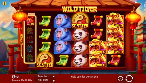 Wild Tiger base game review Wild Tiger base game review