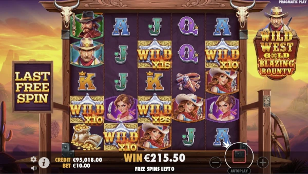 Wild West Gold Blazing Bounty free spins Wild West Gold Blazing Bounty free spins